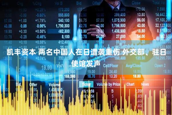 凯丰资本 两名中国人在日遭袭重伤 外交部、驻日使馆发声